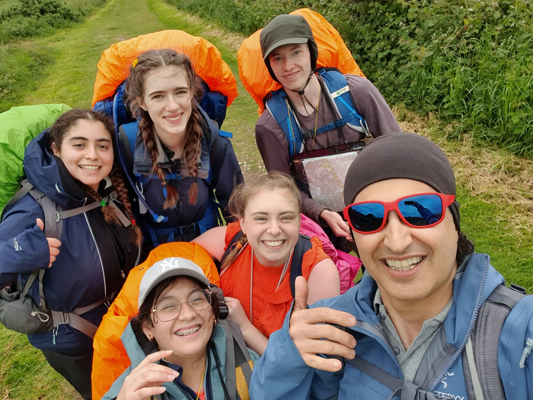 Climbers sharing their experiences