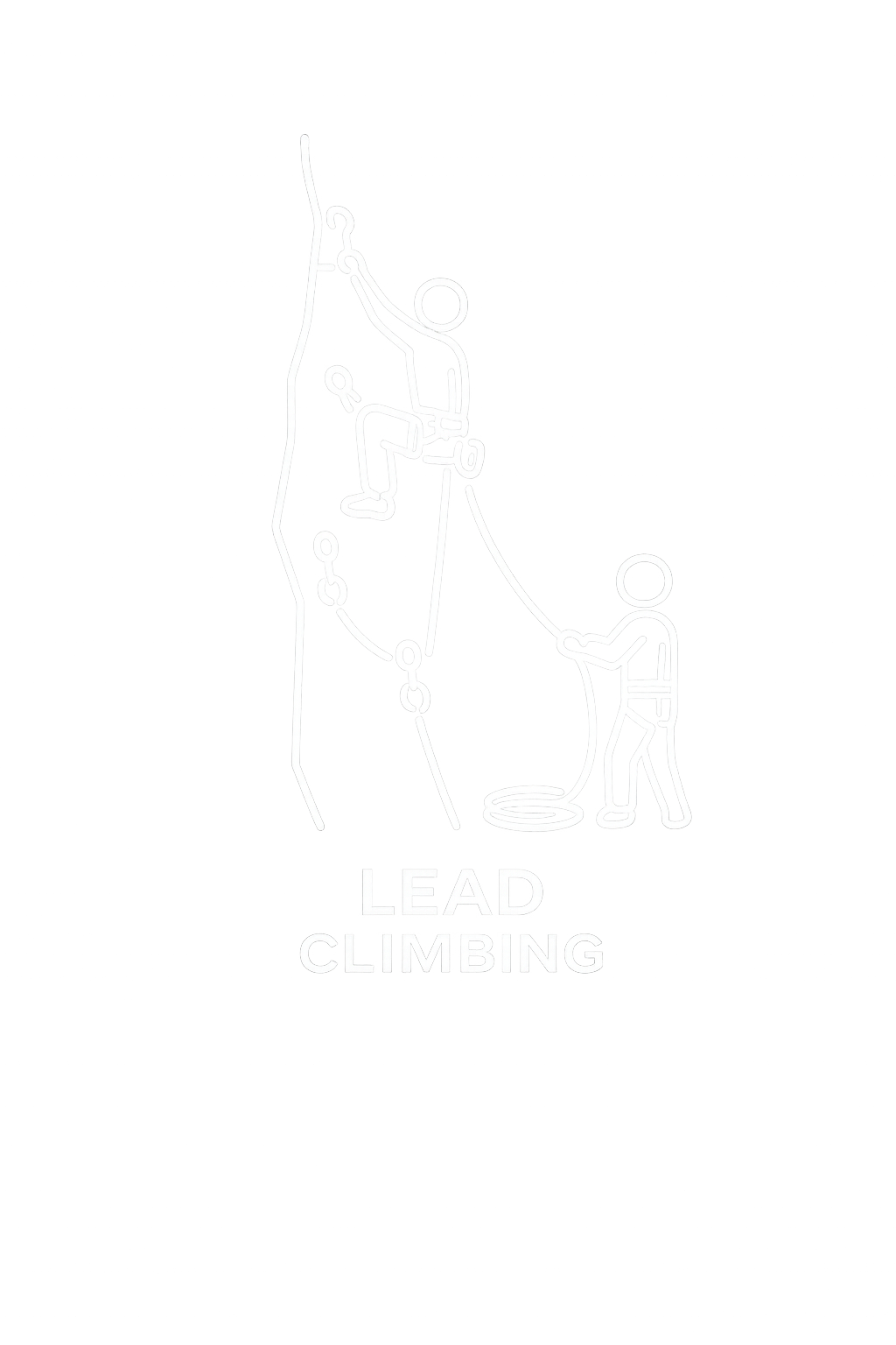 Learn to Lead Sport Climbing course logo.